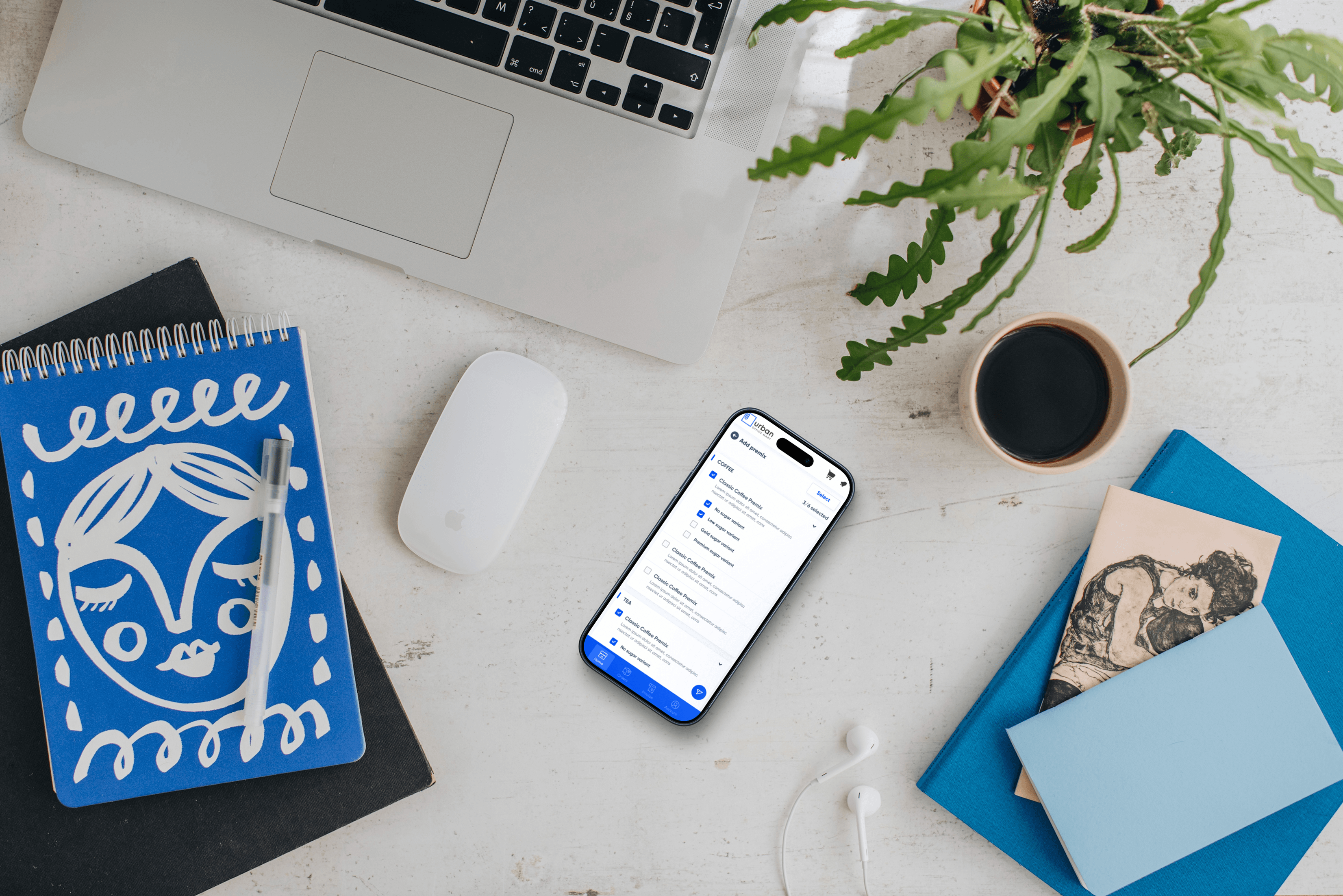 Office Mart device mockup
