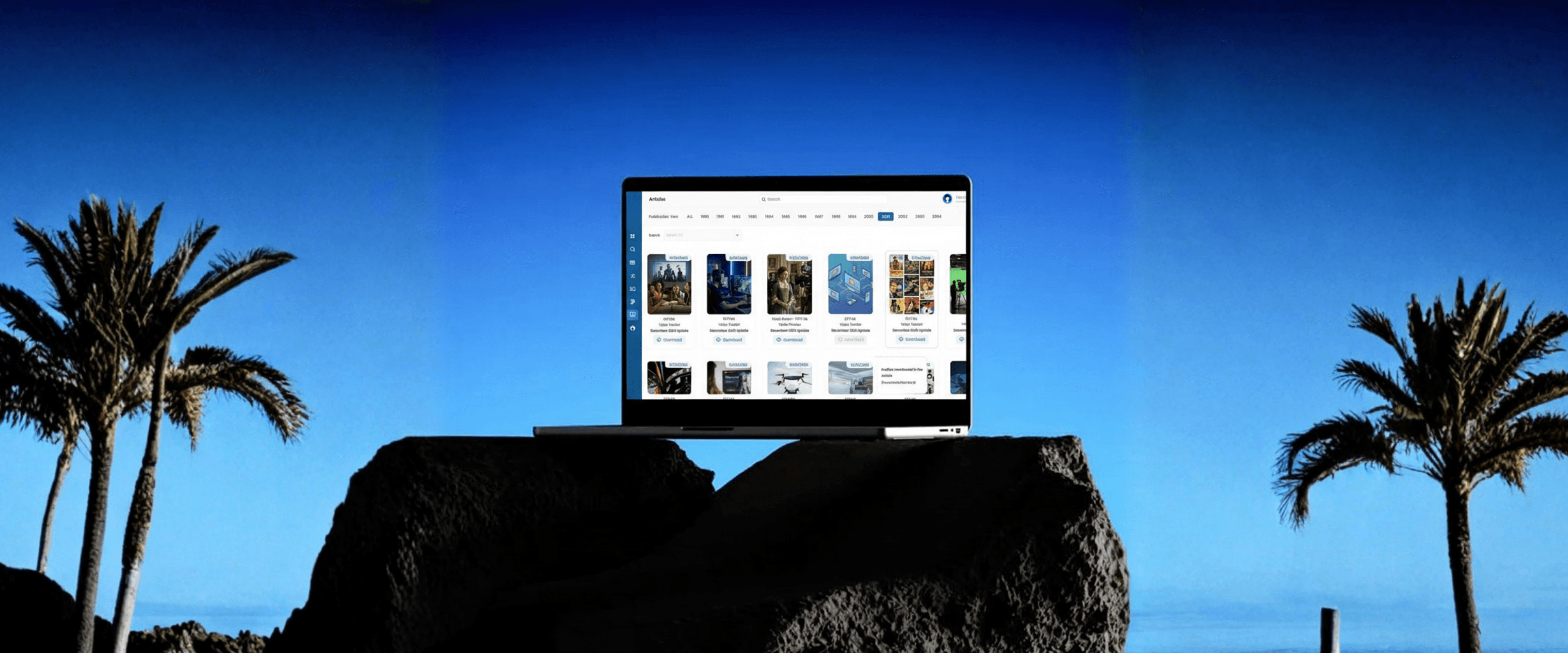 Data Analysis Platform hero mockup
