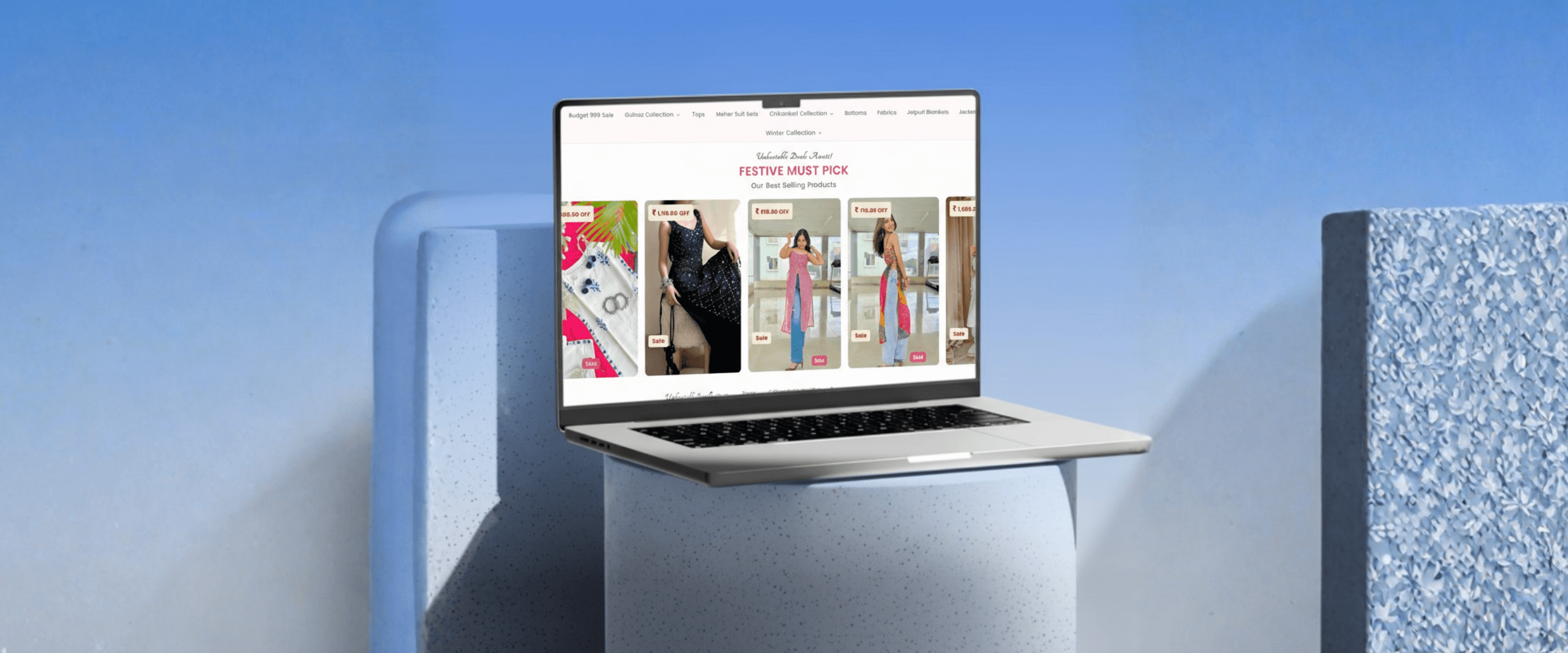 Passion for Fashion by Shivani: Fashion E-commerce Website gallery 6
