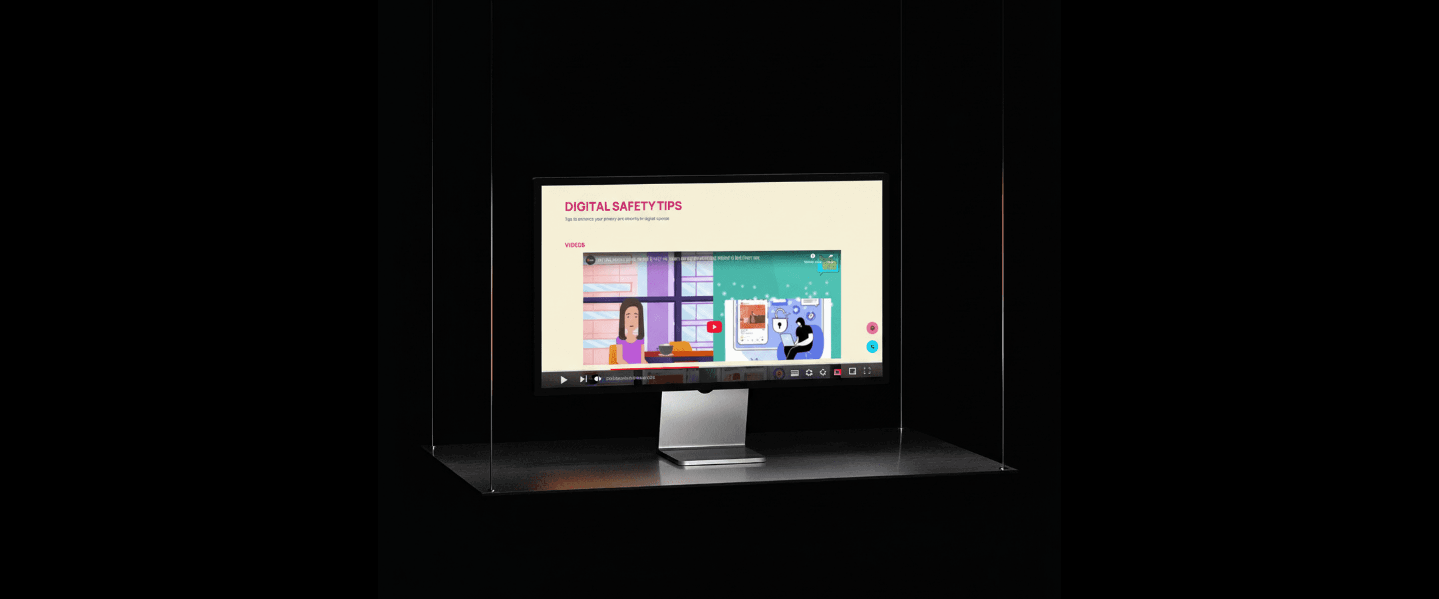 Tech Sakhi: Digital Safety Helpline Website device mockup