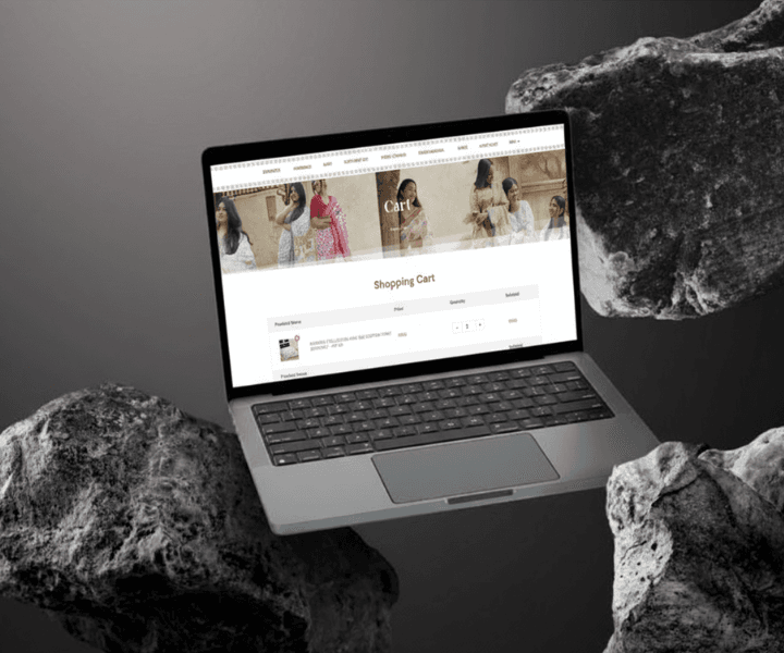 Baroda Prints: E-commerce Website for Indian Textiles gallery 5