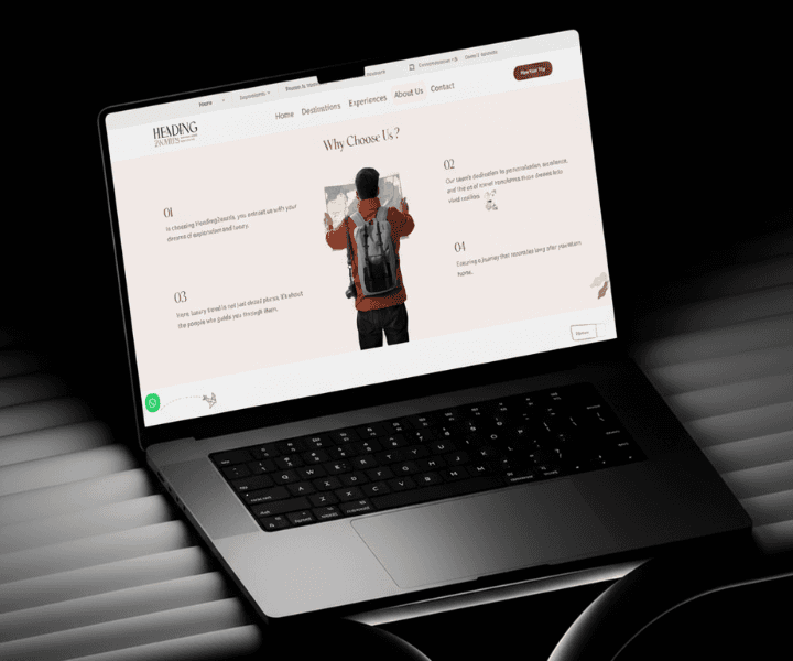 Heading2wards: Bespoke Travel Planning Website gallery 5