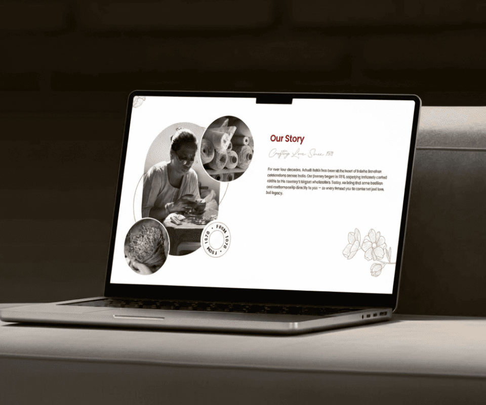 Advait Rakhi: Festive E-commerce Website for Artisan Rakhis gallery 3