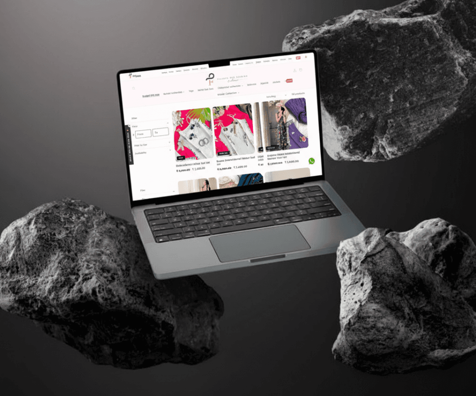 Passion for Fashion by Shivani: Fashion E-commerce Website gallery 3