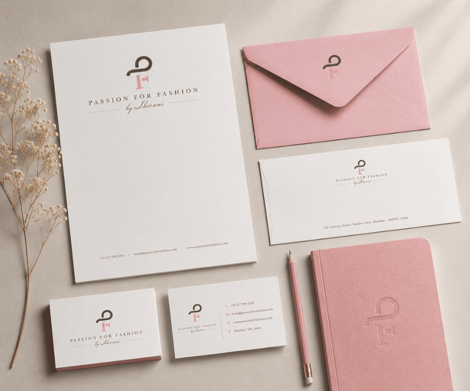 Ellora: Premium Tiles and Surfaces Brand Identity gallery 2