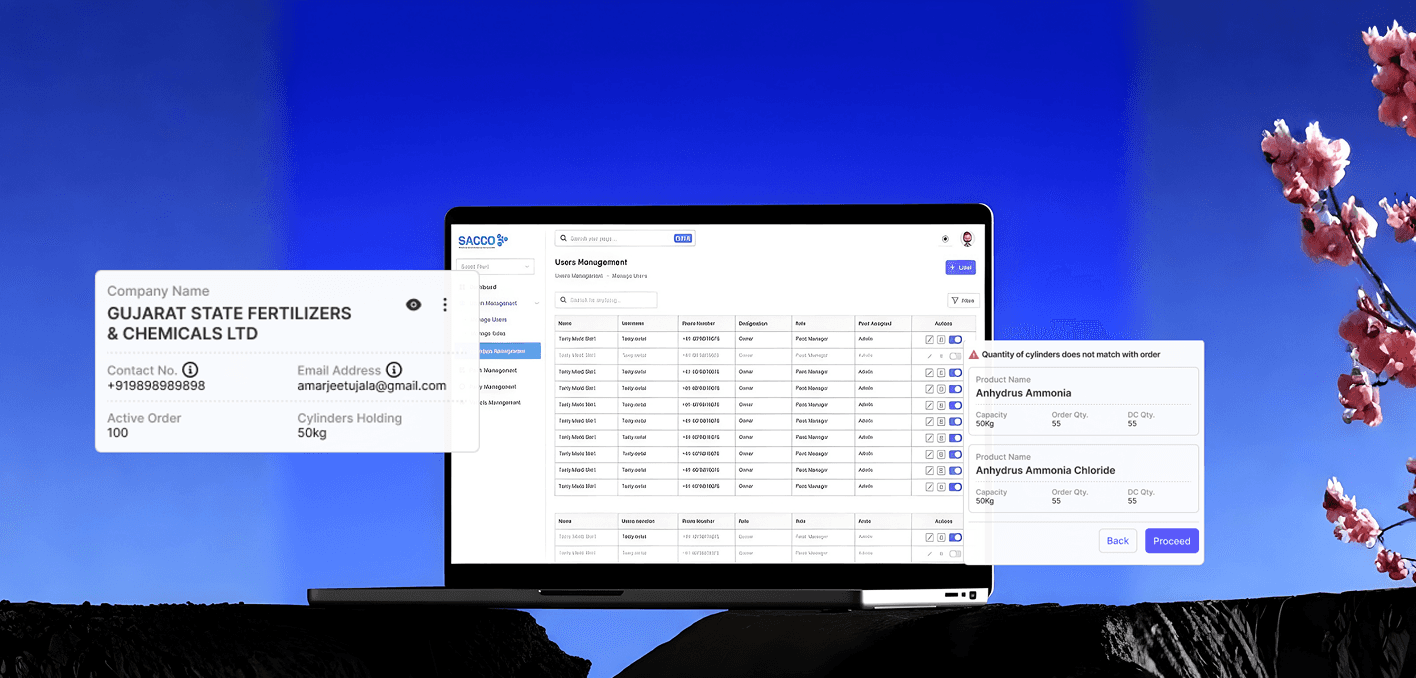 Software development project mockup 2